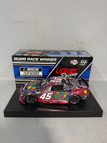 Tyler Reddick #45 2026 Daytona Win Chumba Casino Color Chrome Nascar Diecast
