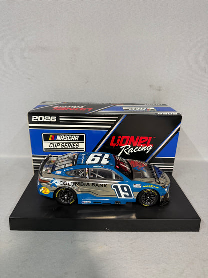 Chase Briscoe #19 2026 Columbia Bank Color Chrome Nascar Diecast