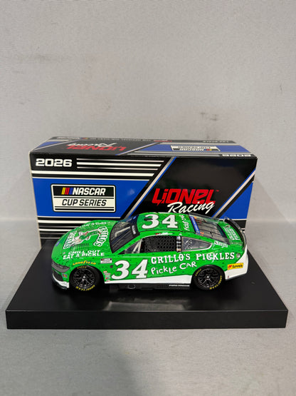 Todd Gilliland #34 2026 Grillos Pickles Nascar Diecast