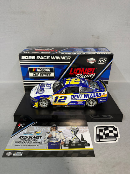 Ryan Blaney #12 2026 Phoenix Win Dent Wizard Nascar Diecast