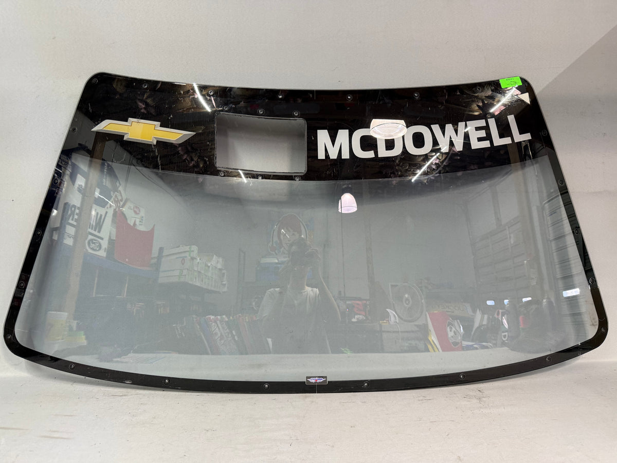 Michael McDowell #71 2026 Bristol 2 Front Windshield