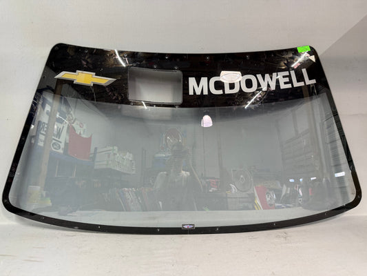 Michael McDowell #71 2026 Bristol 2 Front Windshield