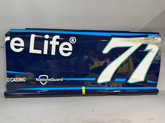 Michael McDowell #71 2026 Charlotte 2 Delaware Life Nascar Door Panel