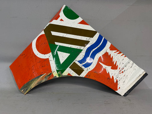 Ty Dillon #10 2026 Las Vegas 1 U-Save Campers Inn RV Nascar Partial Quarter Panel