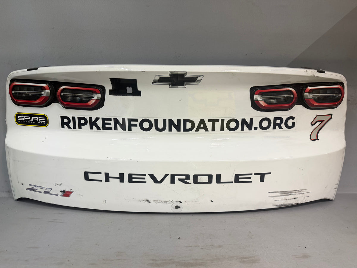 Daniel Suarez #7 2026 Bristol 2 Cal Ripken Foundation Nascar Rear Bumper