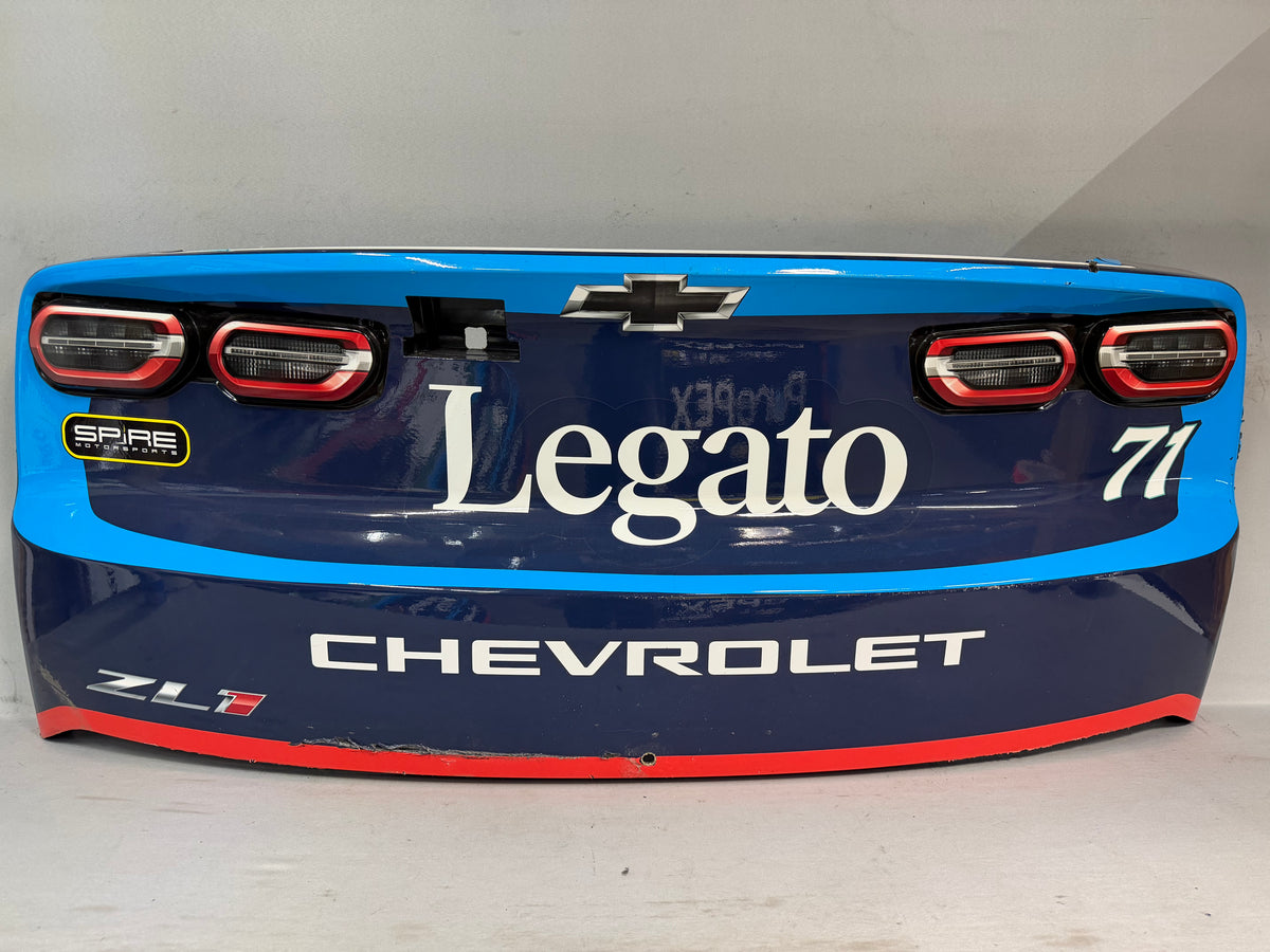 Michael McDowell #71 2026 Kansas 2 Delaware Life Nascar Rear Bumper