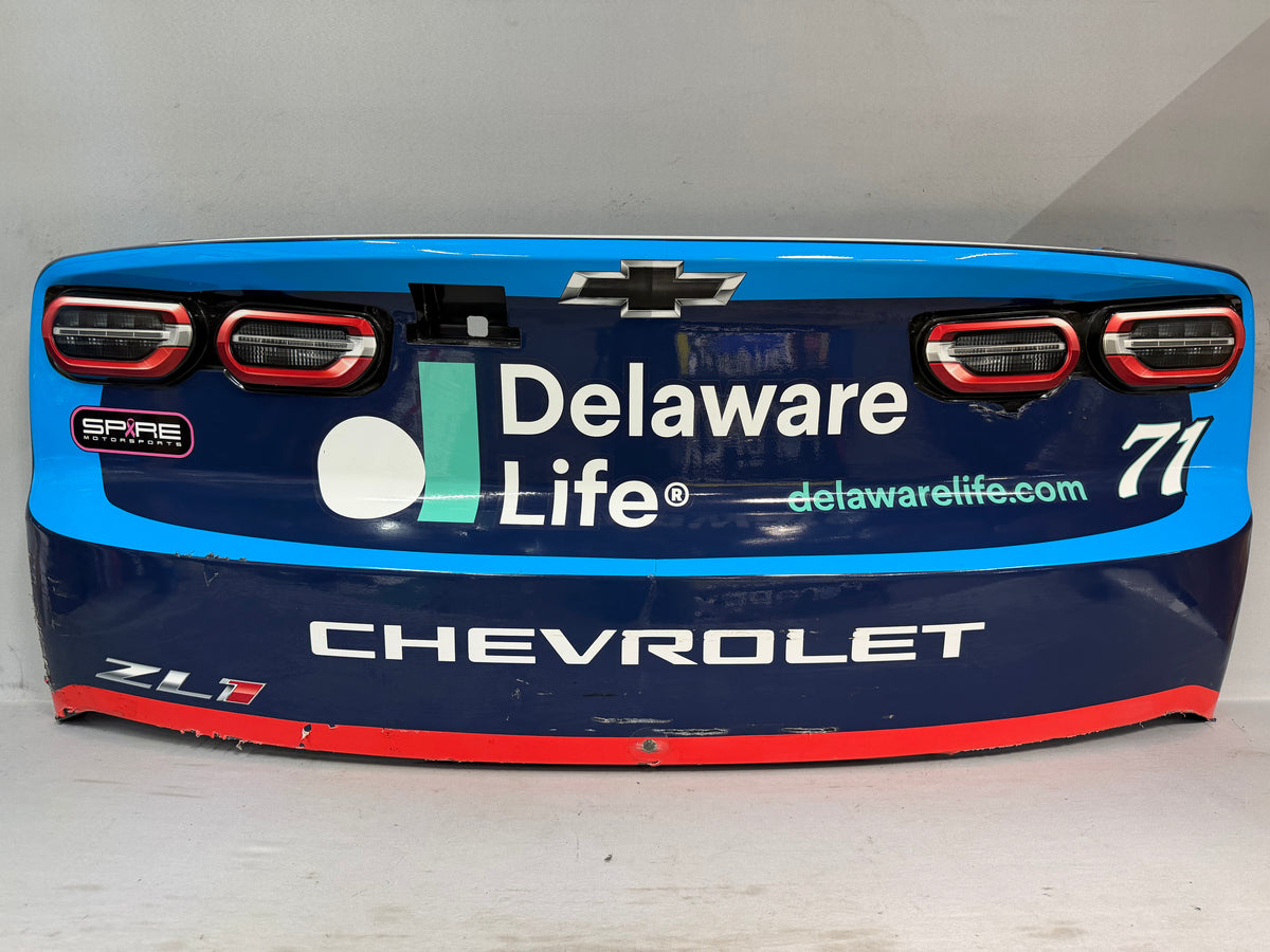 Michael McDowell #71 2026 Charlotte 2 Delaware Life Nascar Rear Bumper