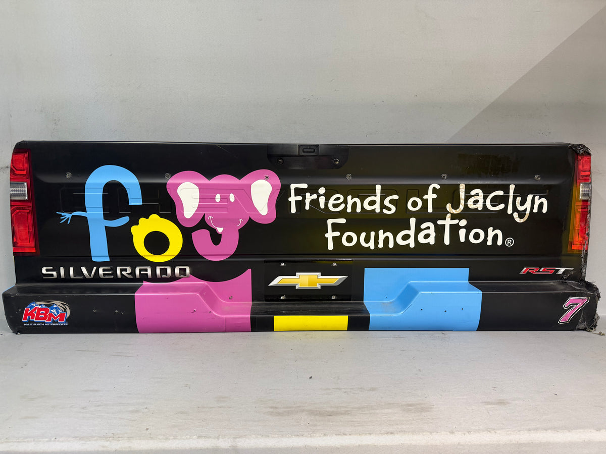 Connor Mosack #7 2026 Bristol 2 Friends Of Jaclyn Nascar Rear Bumper
