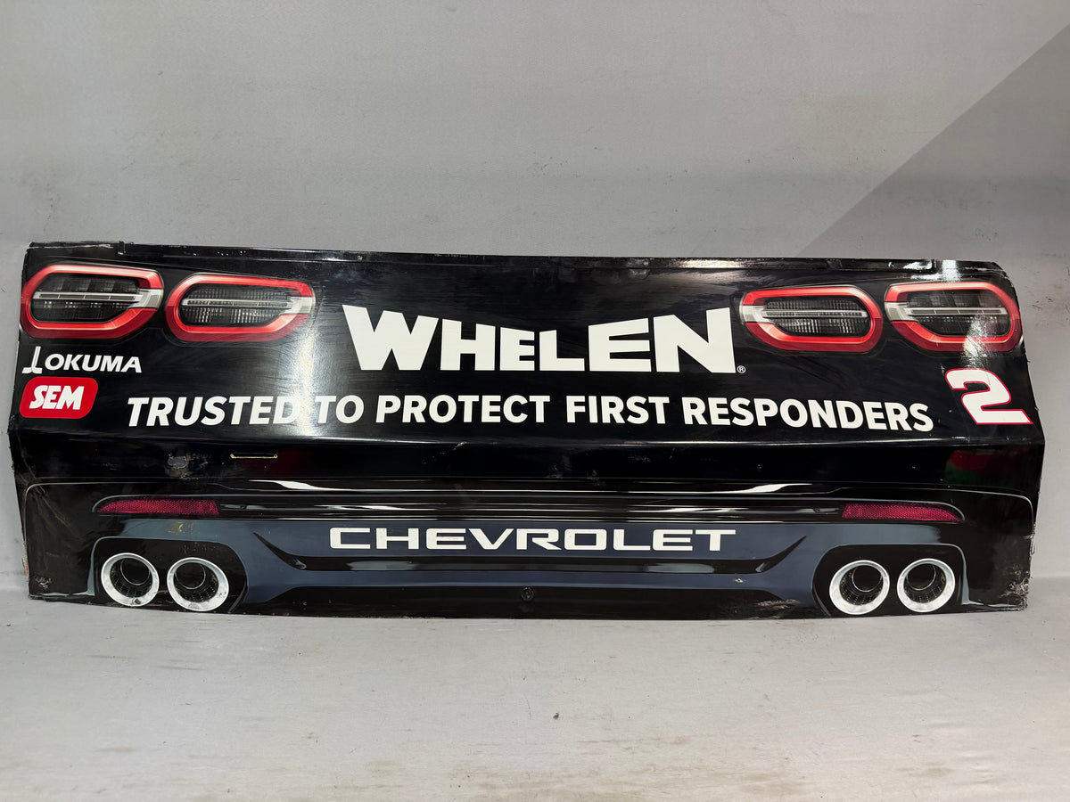 Jesse Love #2 2026 Watkins Glen Whelen Nascar Rear Bumper