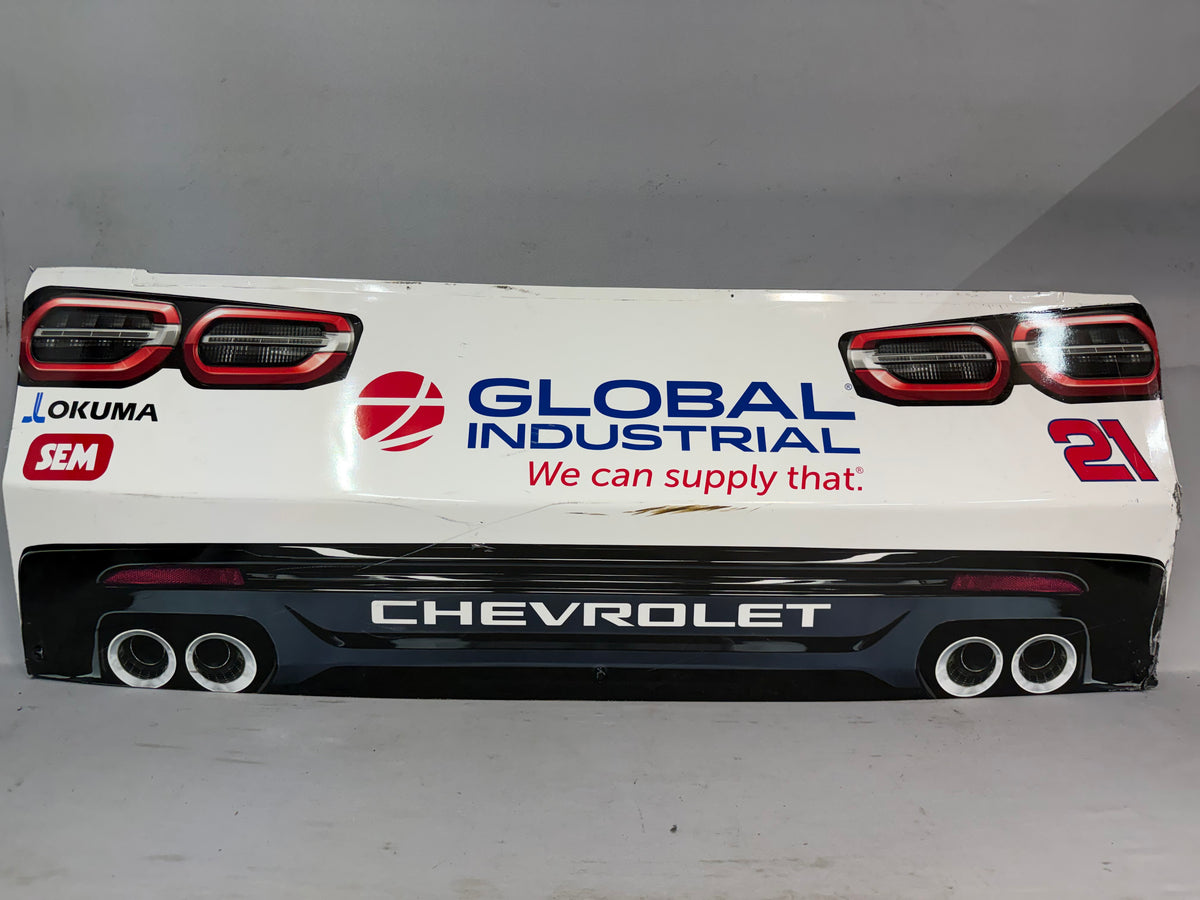 Austin Hill #21 2026 Bristol 1 Global Industrial Nascar Rear Bumper