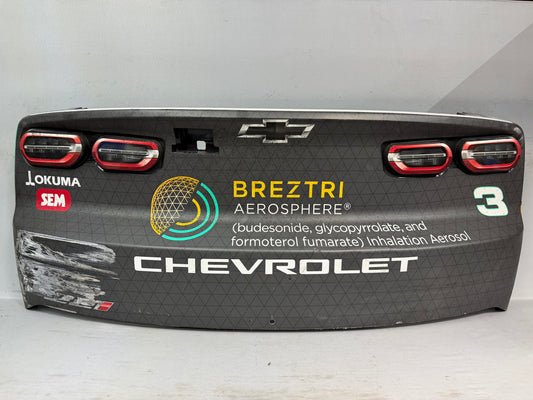 Austin Dillon #3 2026 New Hampshire Breztri Nascar Rear Bumper