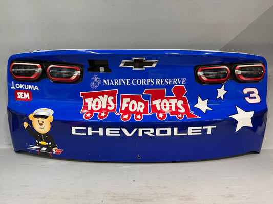 Austin Dillon #3 2026 Las Vegas 2 Toys For Tots Nascar Rear Bumper