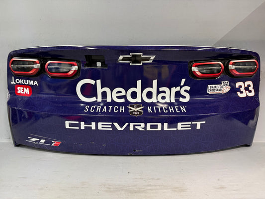 Austin Hill #33 2026 Kansas 2 Cheddars Nascar Rear Bumper
