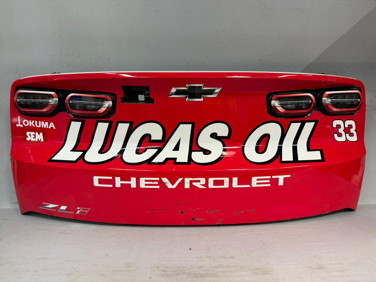 Austin Hill #33 2026 WWTR Gateway Lucas Oil Nascar Rear Bumper