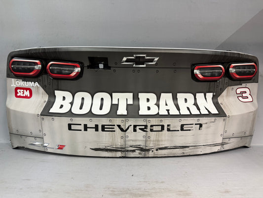Austin Dillon #3 2026 San Diego Boot Barn Nascar Rear Bumper