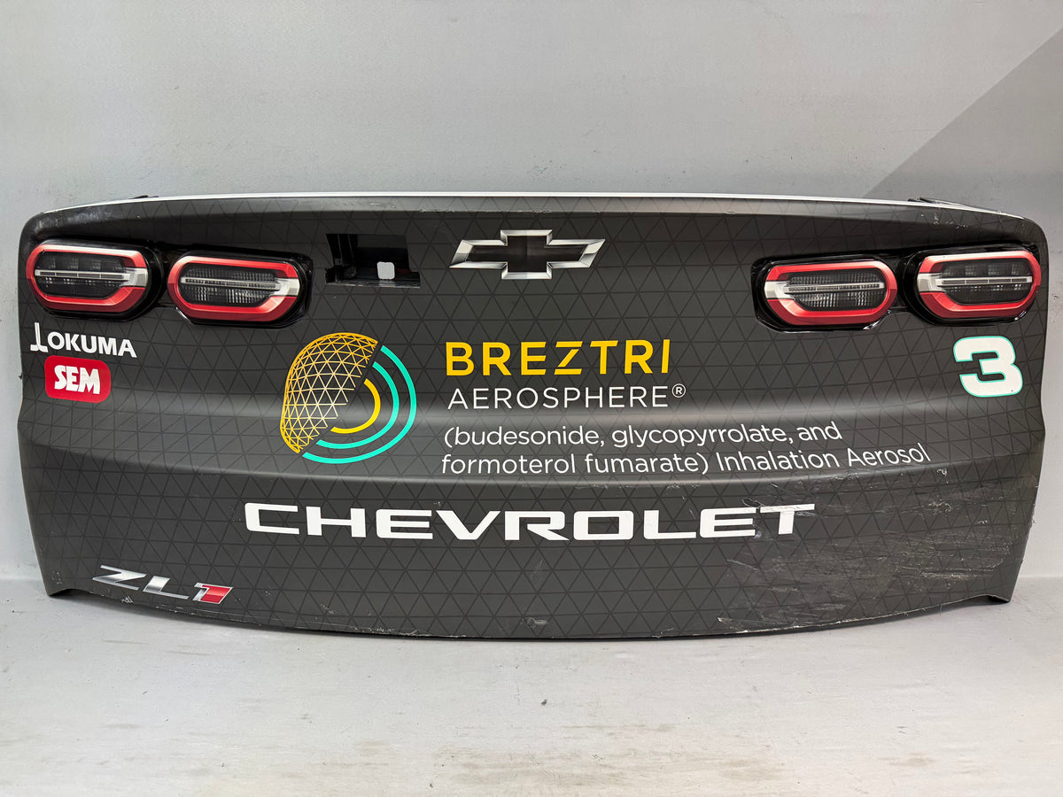 Austin Dillon #3 2026 Nashville Breztri Nascar Rear Bumper