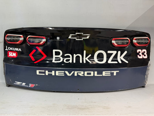 Austin Hill #33 2026 Atlanta 2 Bank OZK Nascar Rear Bumper