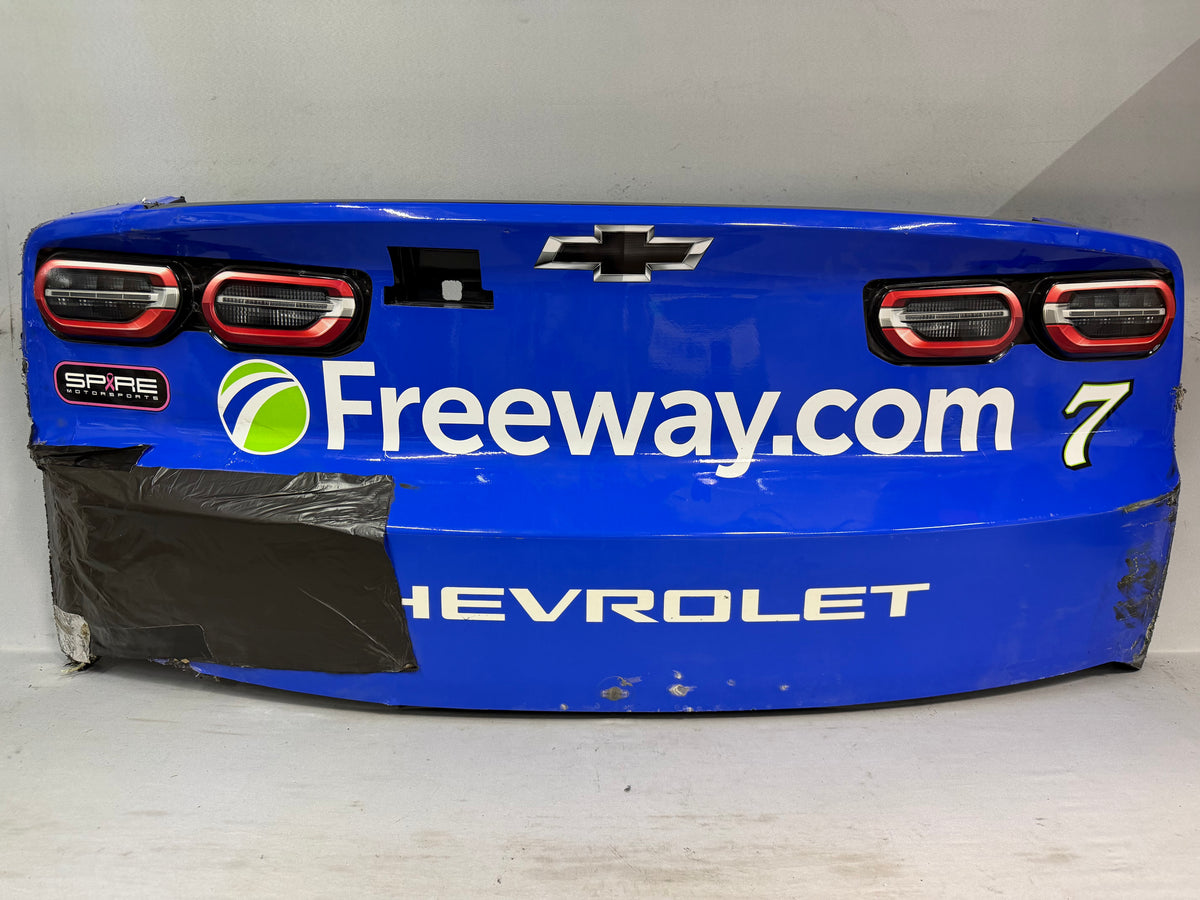 Daniel Suarez #7 2026 Talladega 2 Freeway Insurance Nascar Rear Bumper